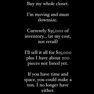 Seriously, if you have the time and space, this is an outstanding opportunity 😍